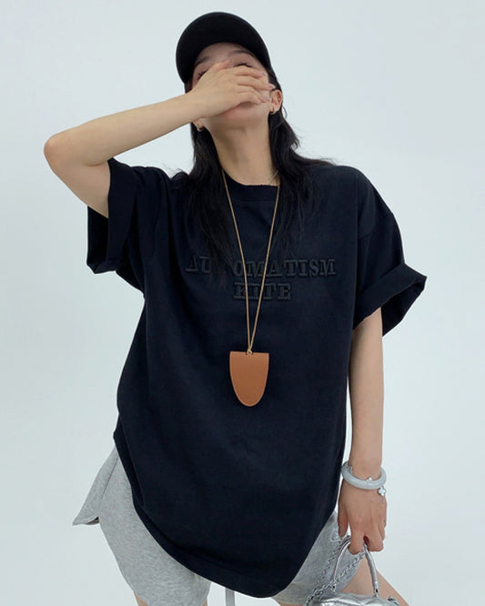エンボスロゴTバックタグTシャツ SL651