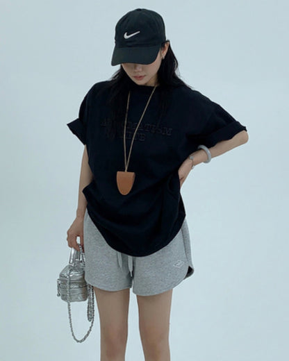 エンボスロゴTバックタグTシャツ SL651