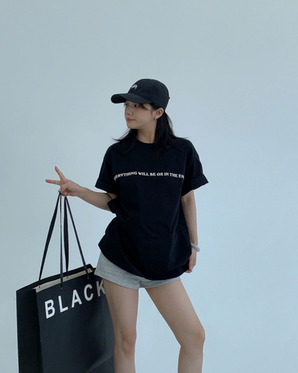 シンプルロゴTシャツ SL653