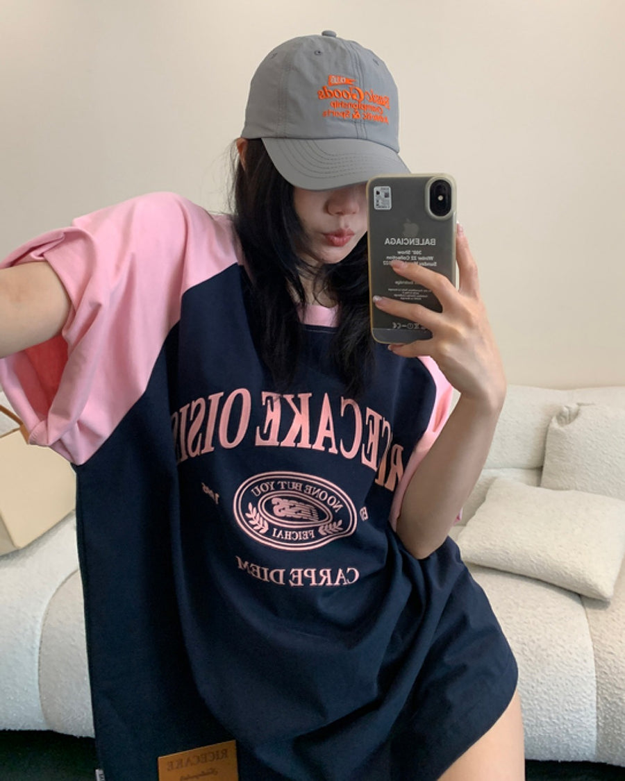ロゴラグランTシャツSL657
