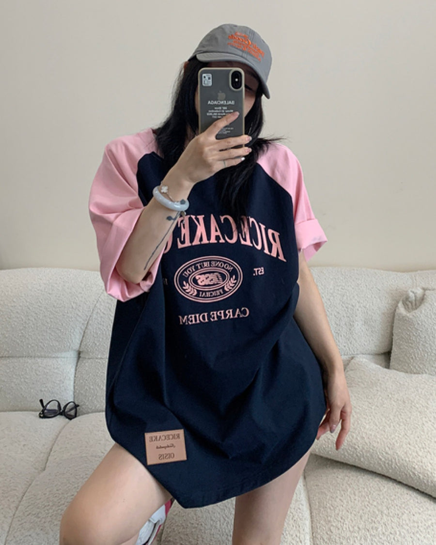 ロゴラグランTシャツSL657