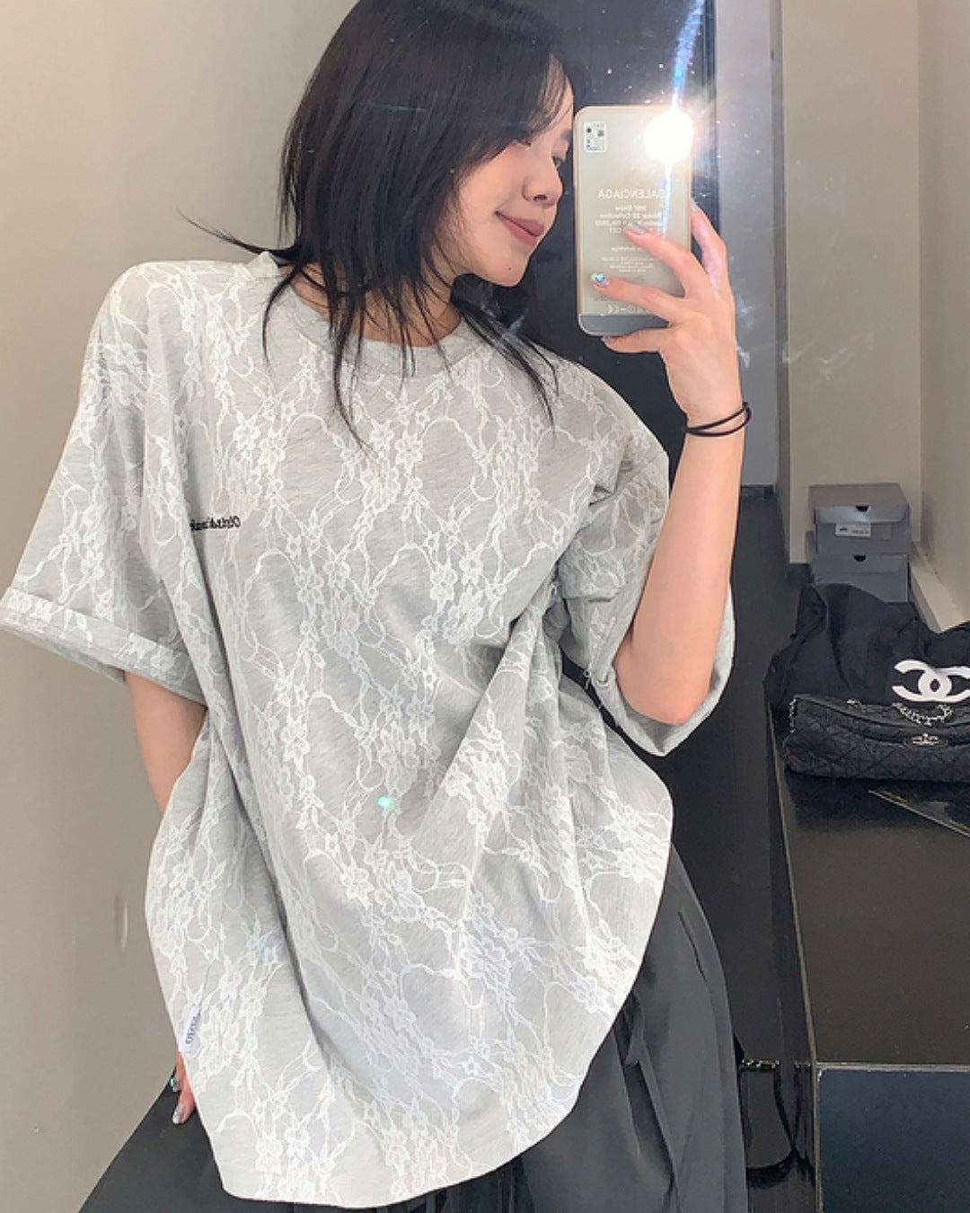 オールレースTシャツ SL661