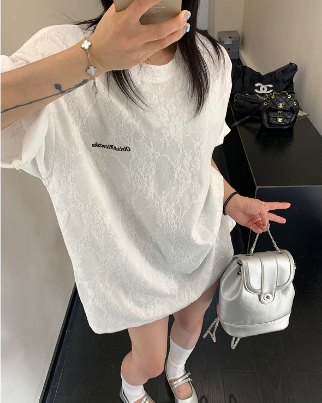 オールレースTシャツ SL661