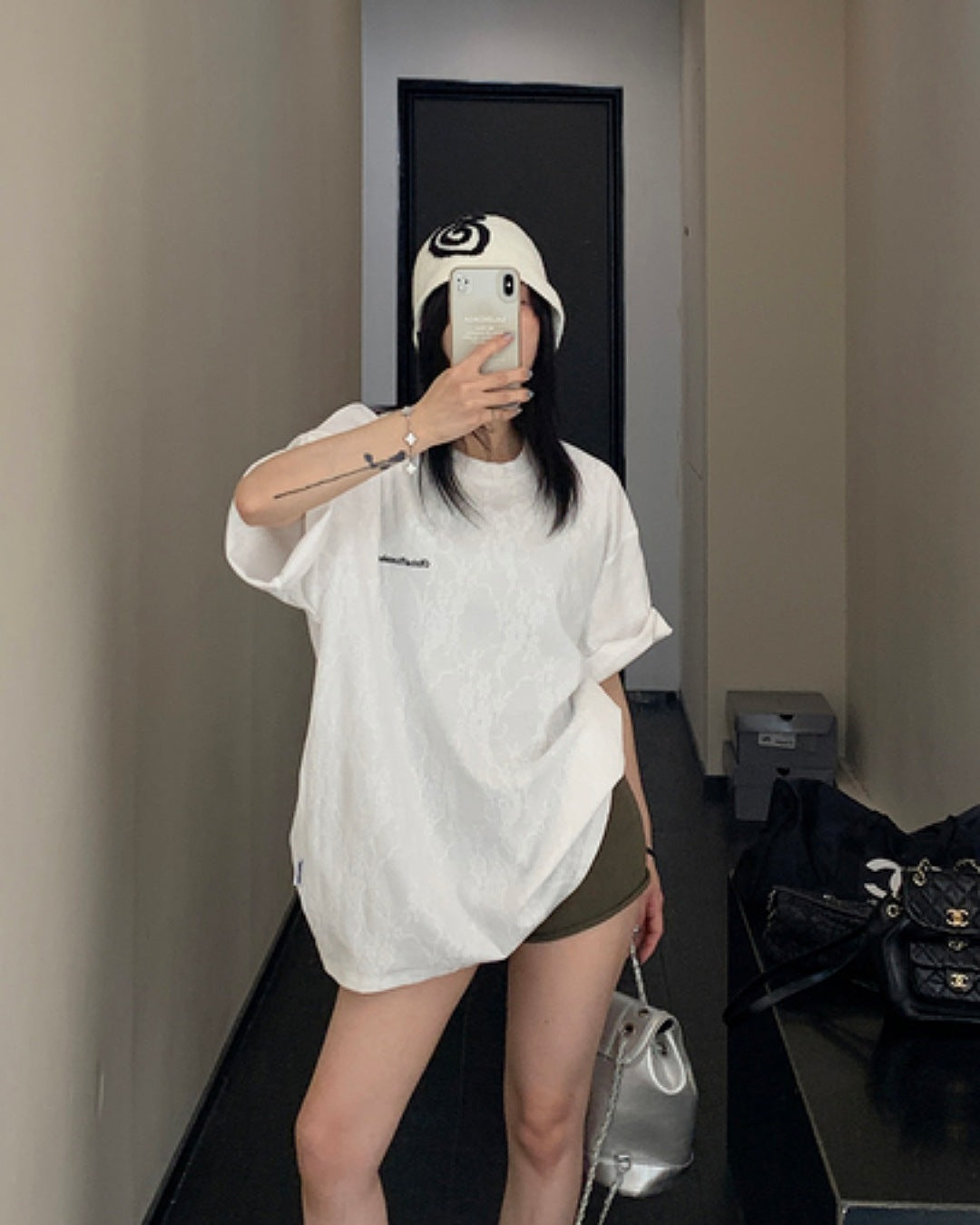 オールレースTシャツ SL661