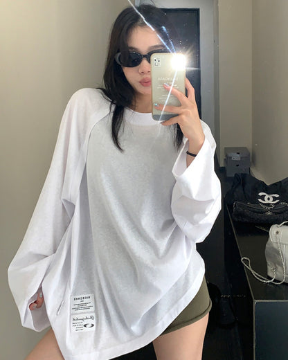 ポイントタグロングスリーブTシャツ SL663