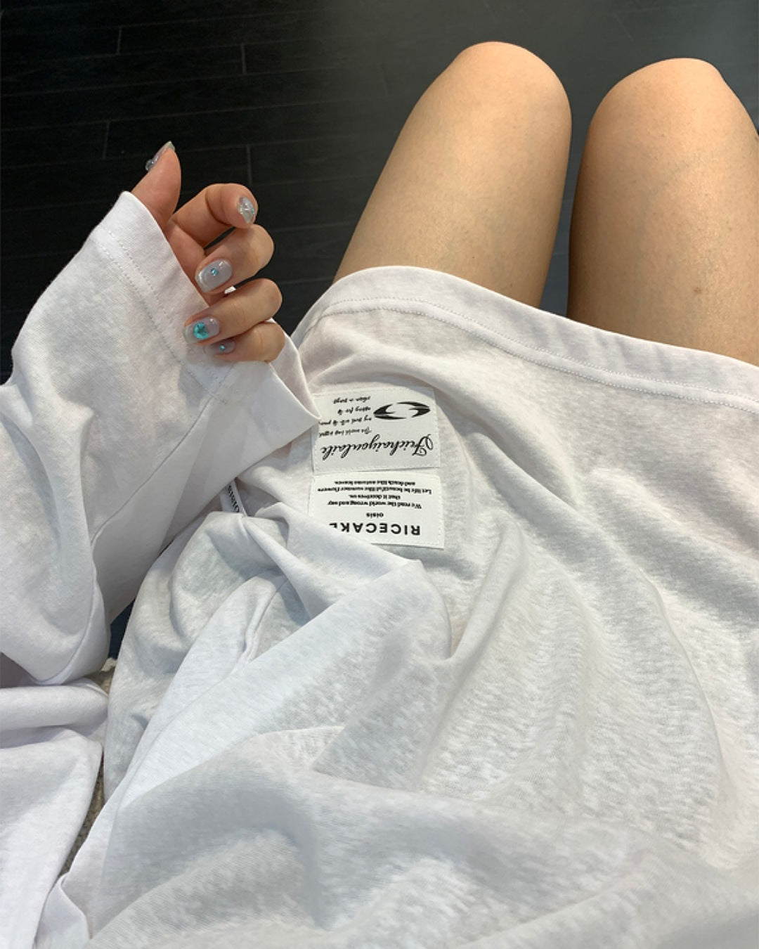 ポイントタグロングスリーブTシャツ SL663