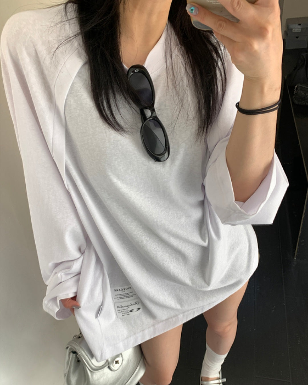 ポイントタグロングスリーブTシャツ SL663