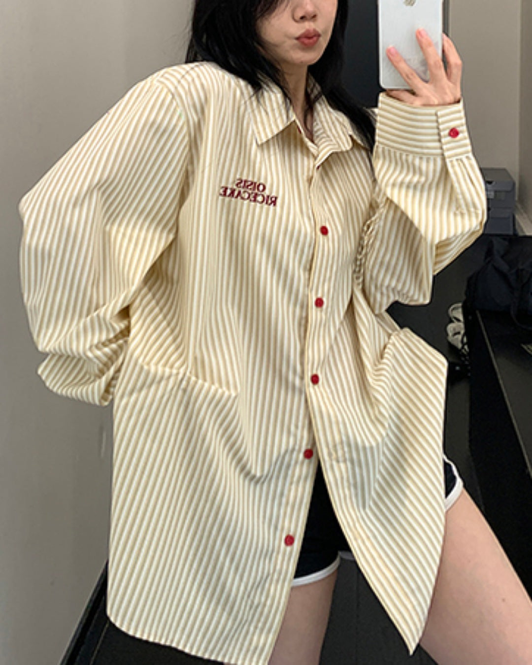 ストライプルーズシャツ SL710