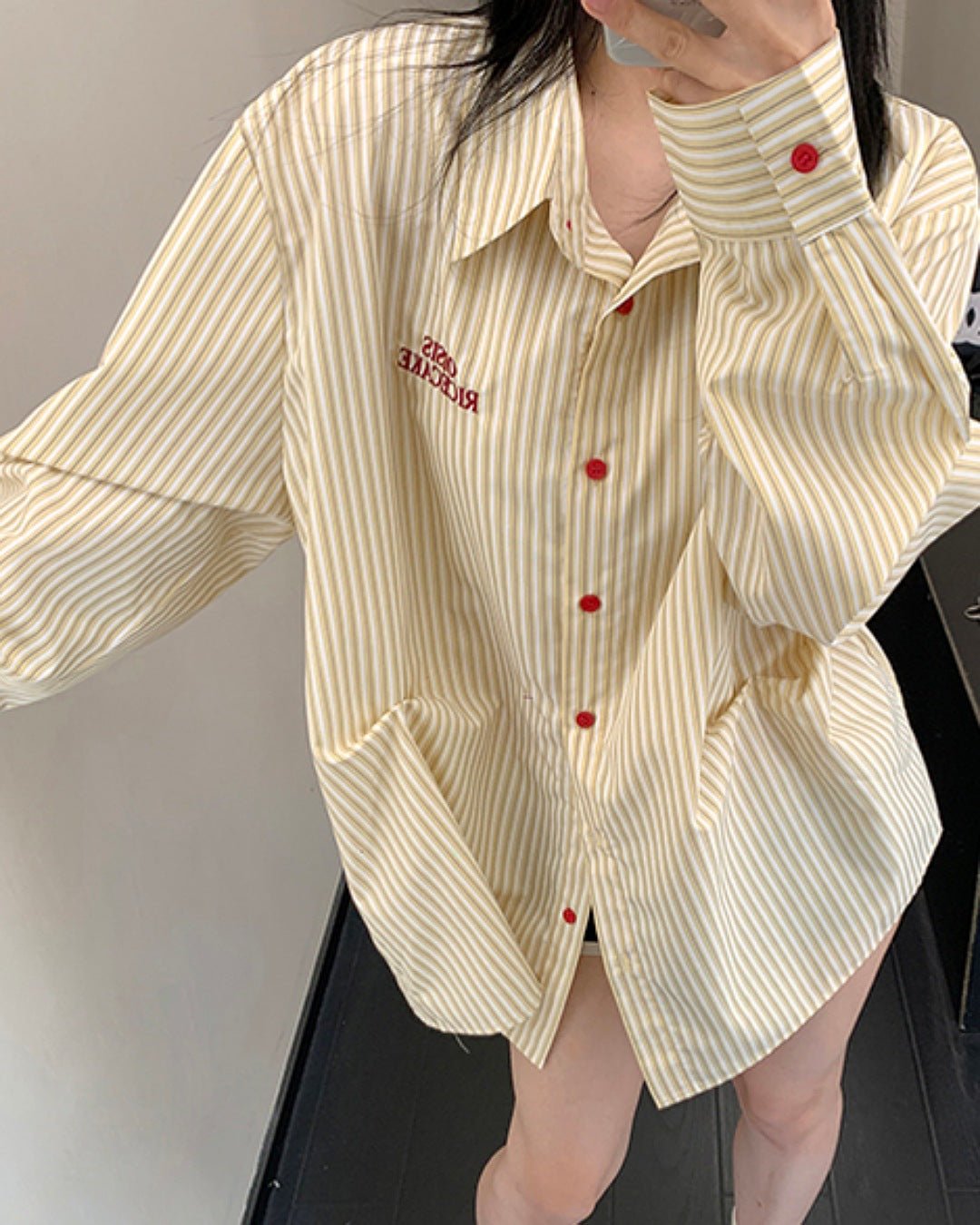 ストライプルーズシャツ SL710