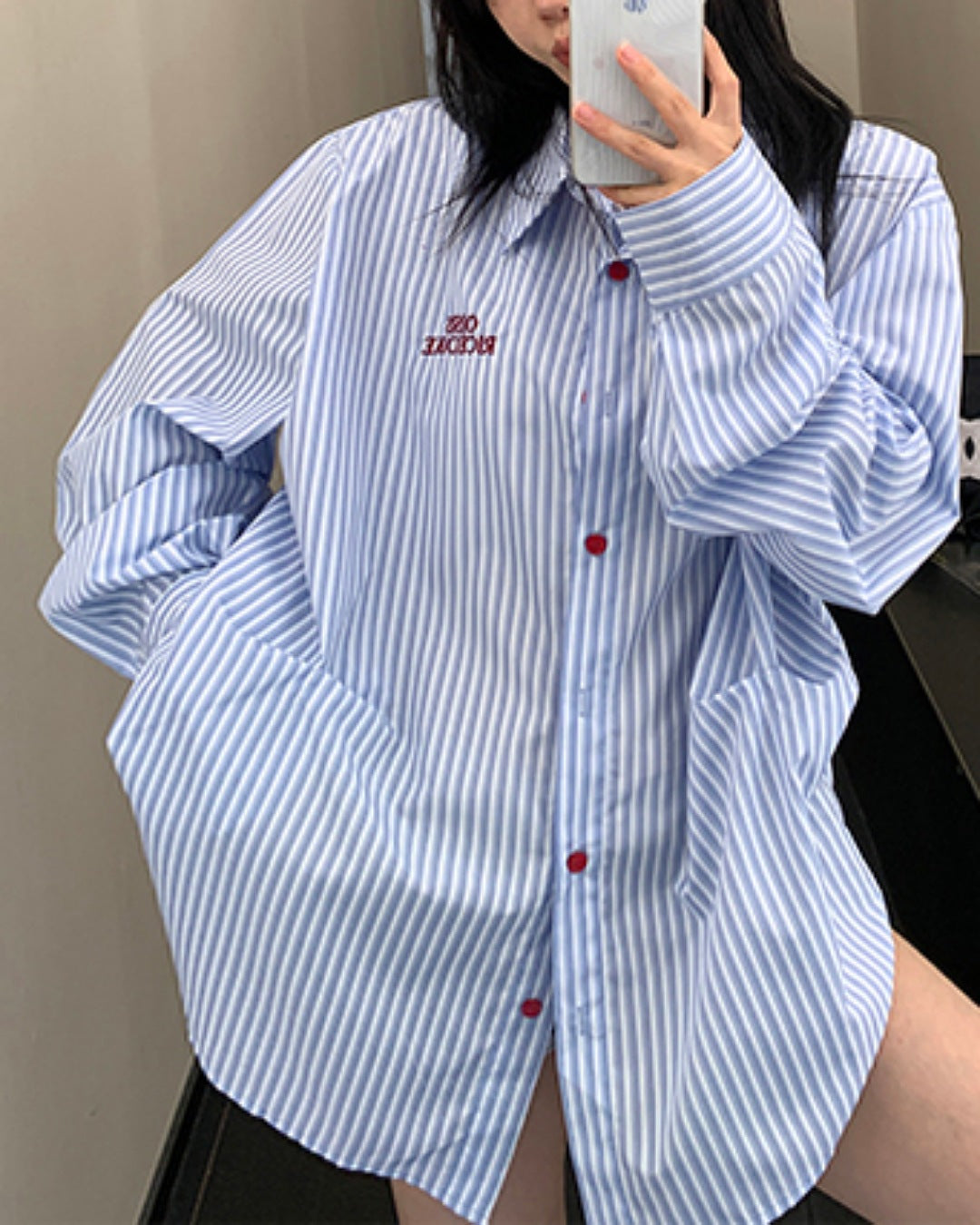 ストライプルーズシャツ SL710