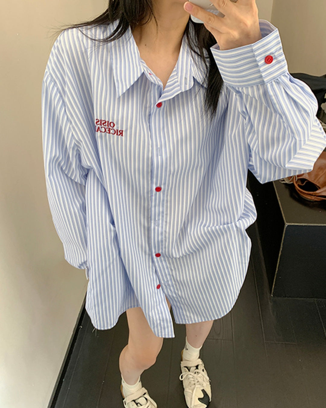 ストライプルーズシャツ SL710