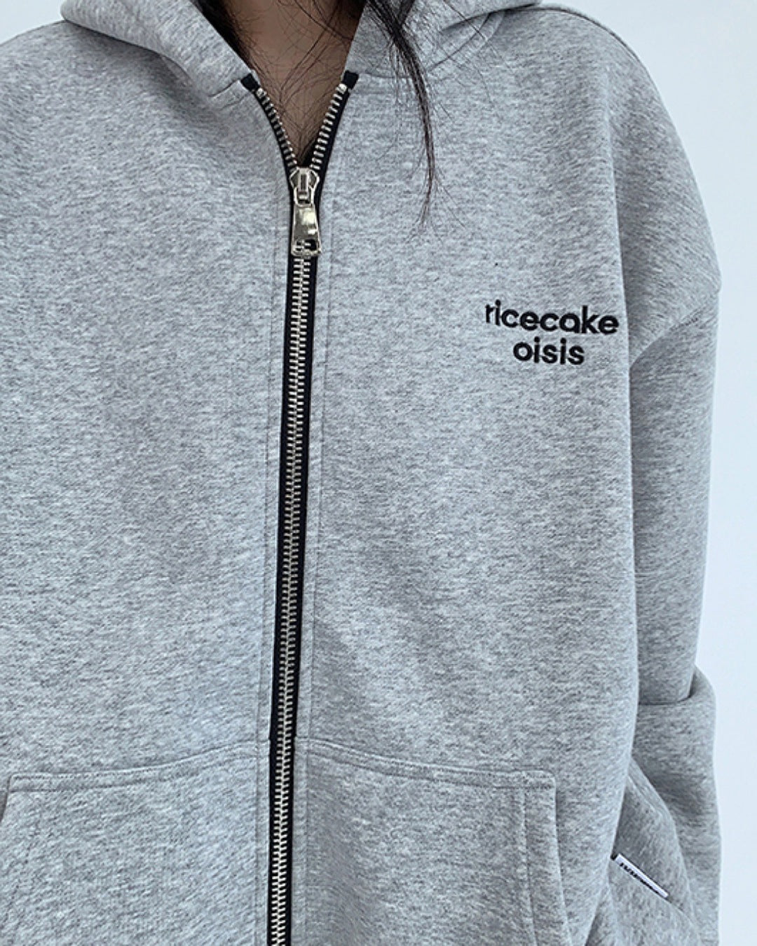 バイカラージップアップパーカー SL729