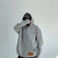 レタリングプリントジップアップパーカー SL735
