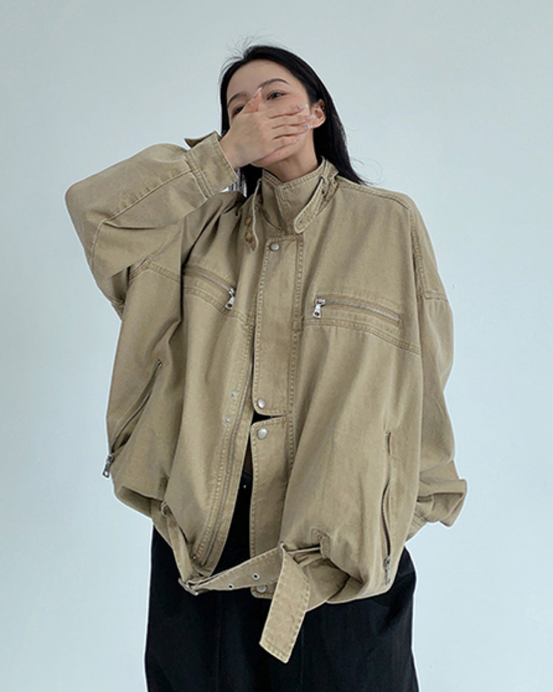 スタンドカラージャケット SL746