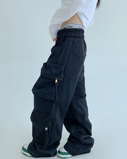 サイドポケットイージーパンツ SL763