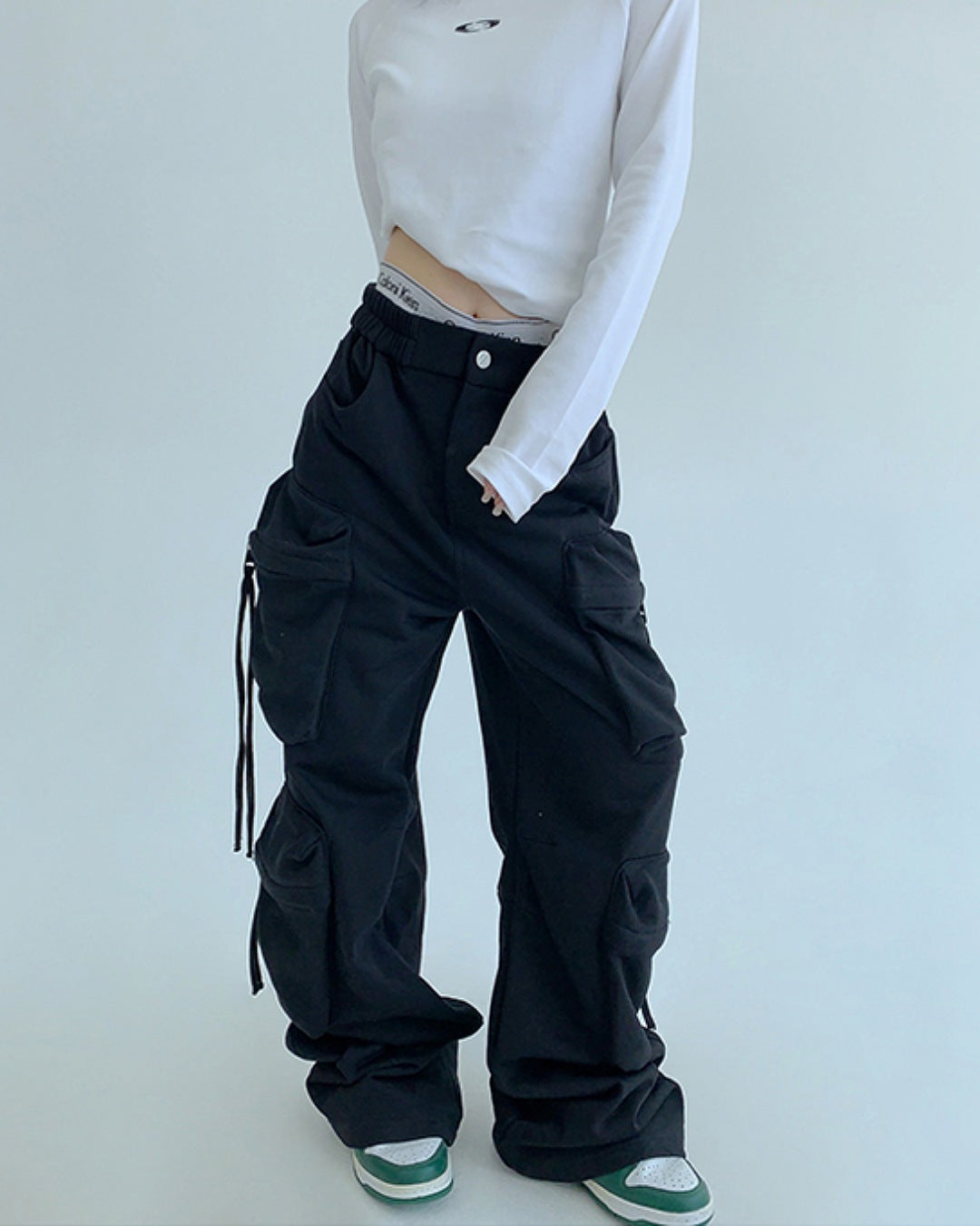 サイドポケットイージーパンツ SL763