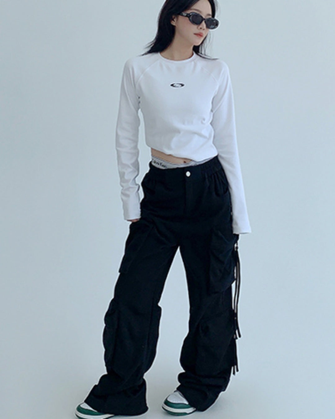 サイドポケットイージーパンツ SL763