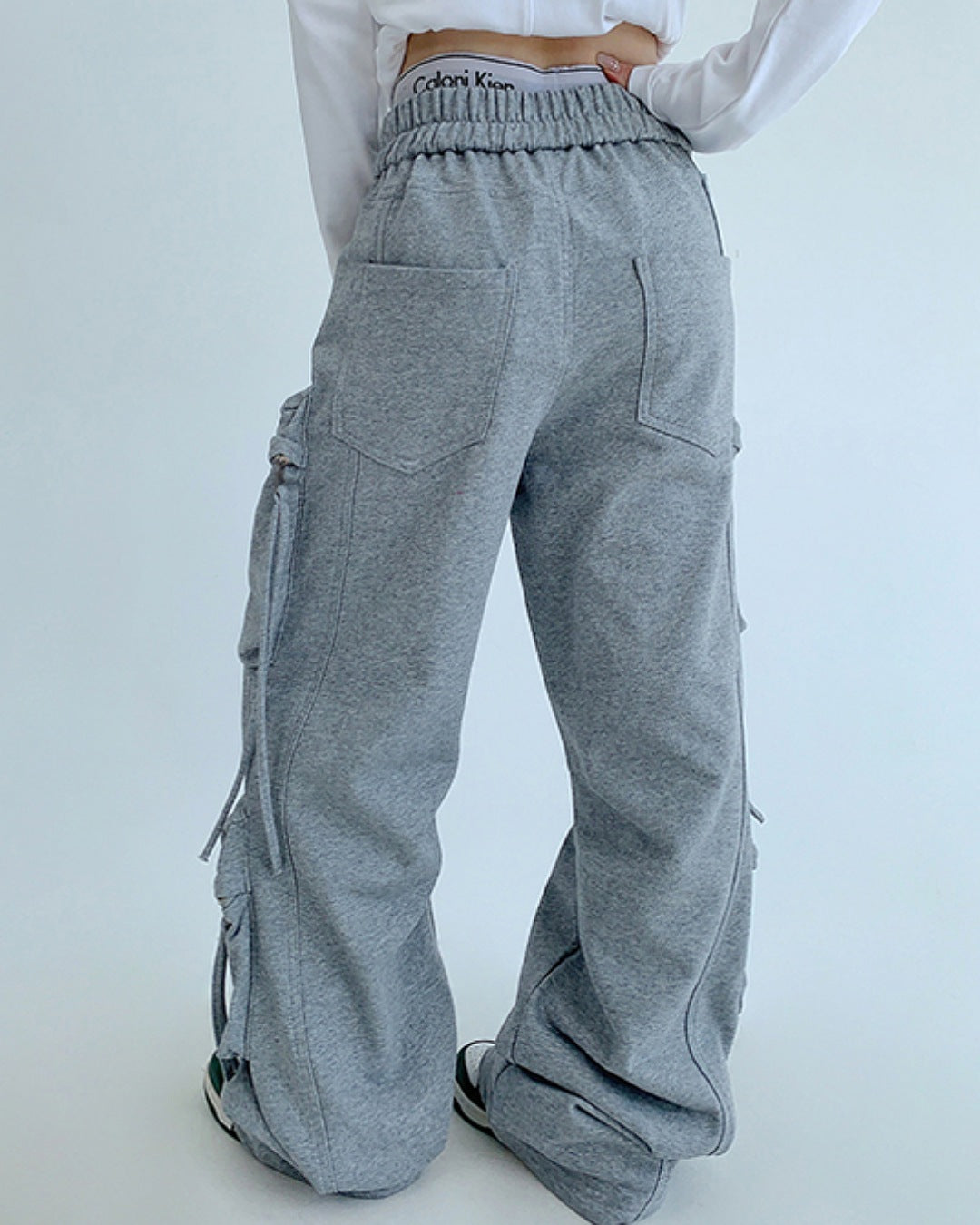 サイドポケットイージーパンツ SL763