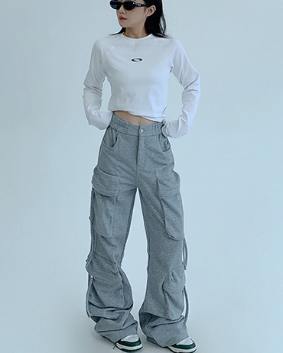 サイドポケットイージーパンツ SL763