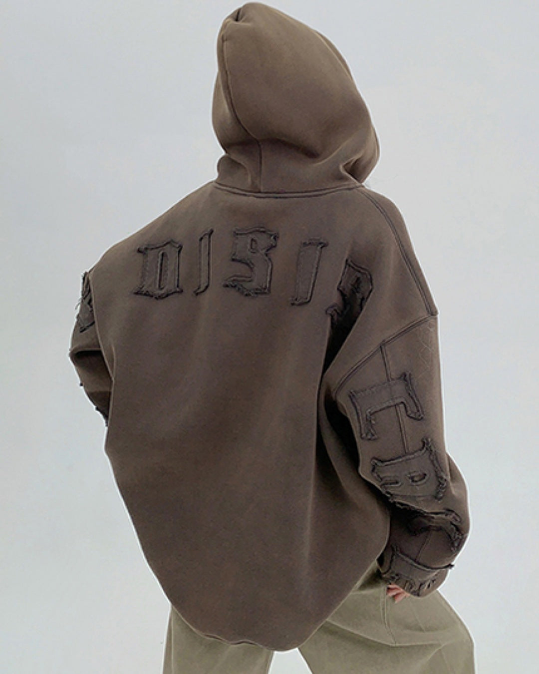 パッチワークロゴフーディ SL764