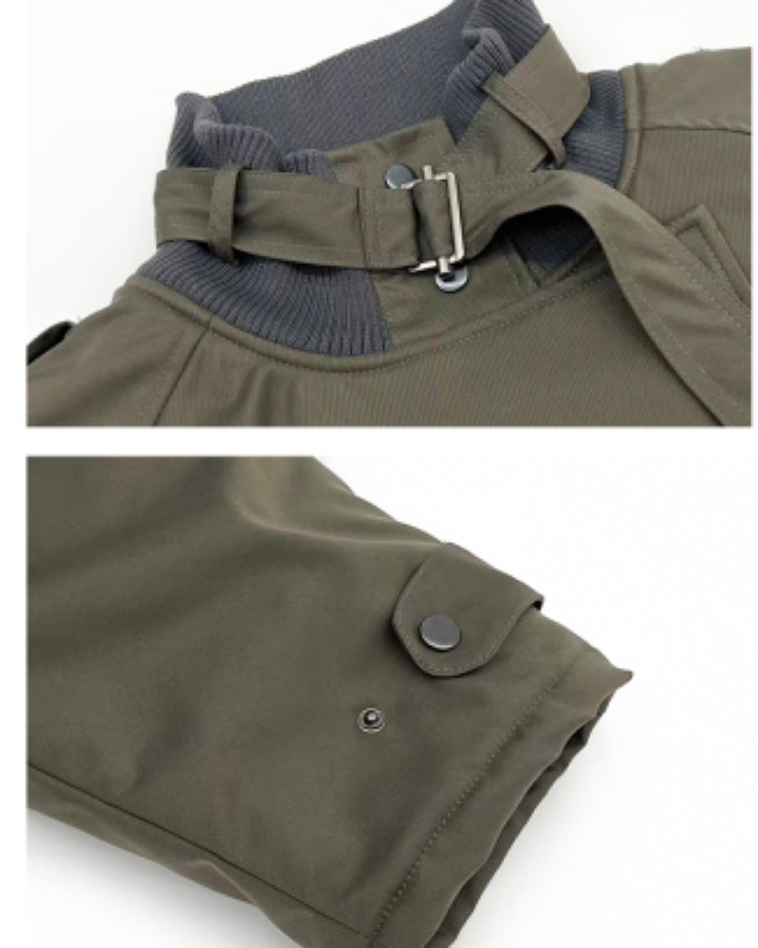 ストラップスタンドカラーブルゾン SL771