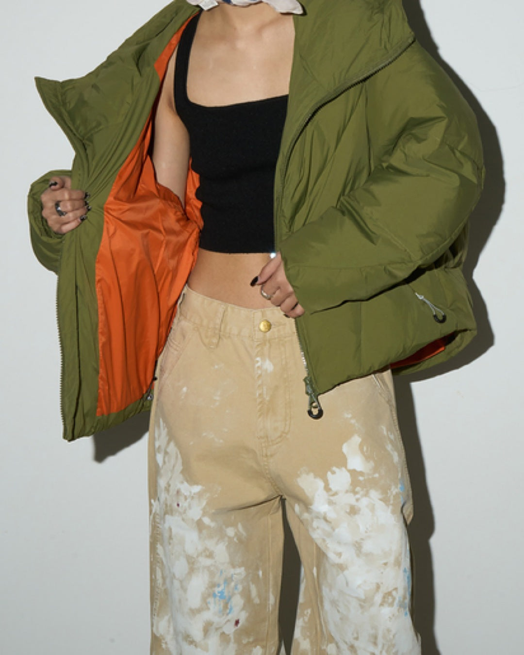 フードダウンジャケット SL772