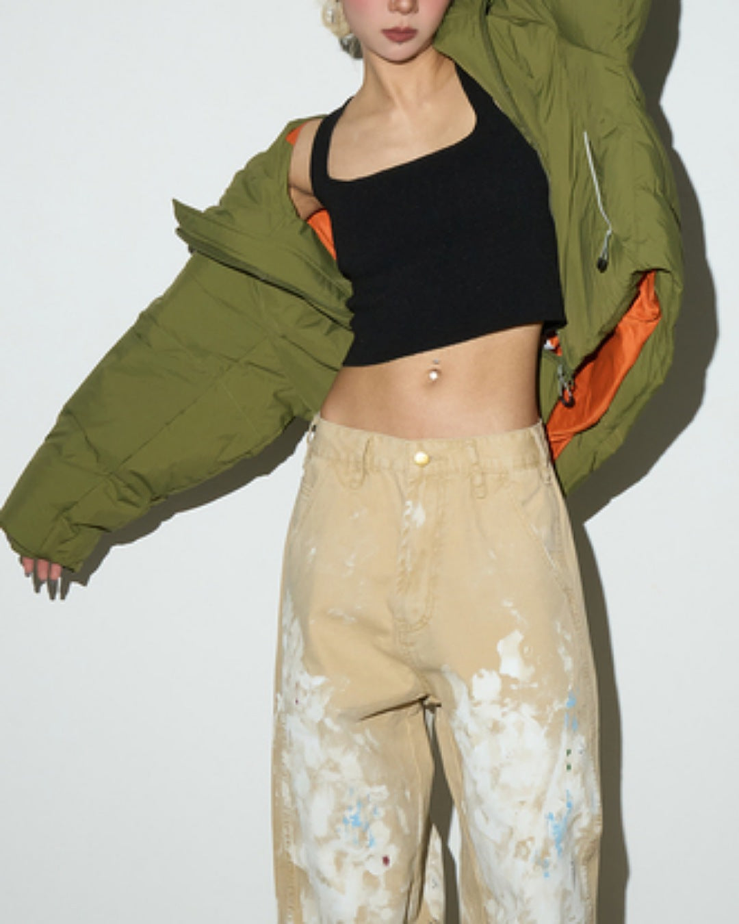 フードダウンジャケット SL772