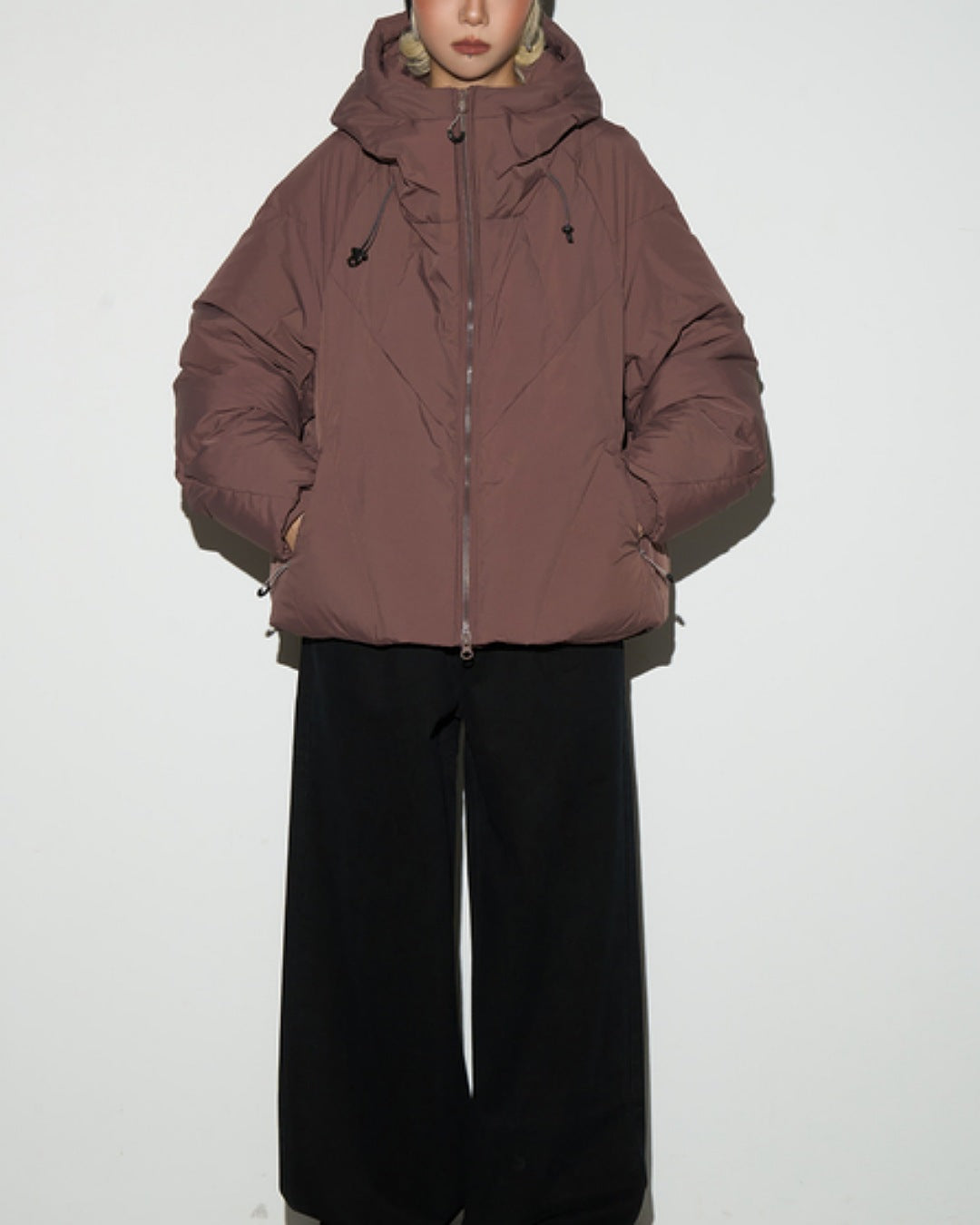 フードダウンジャケット SL772