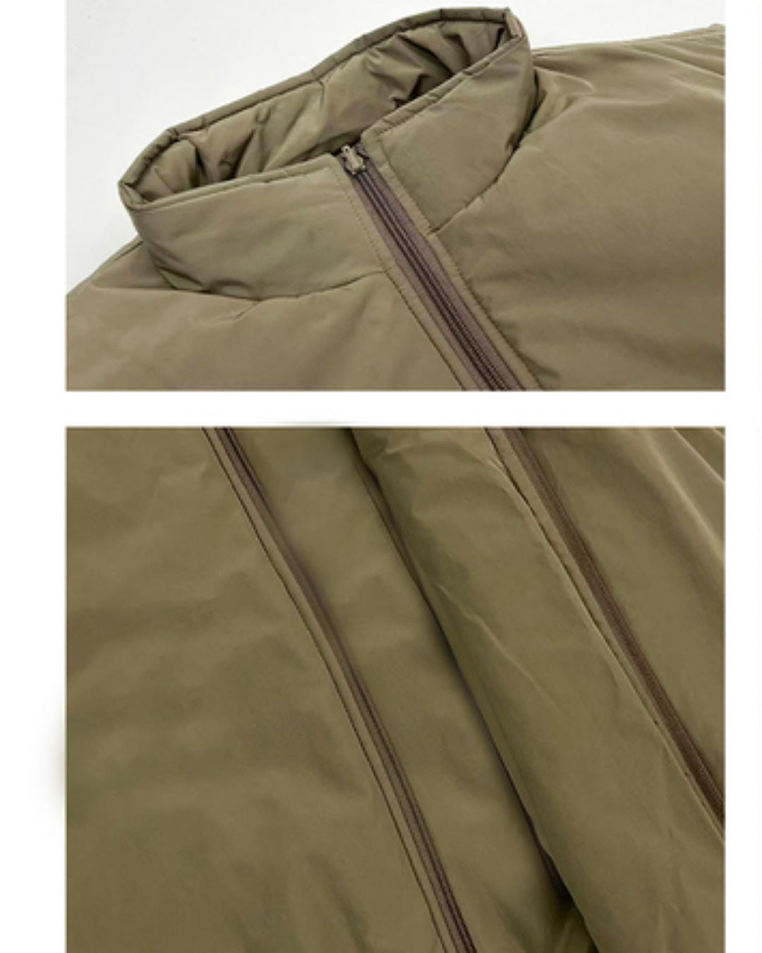 スタンドカラーバックプリントベスト SL773