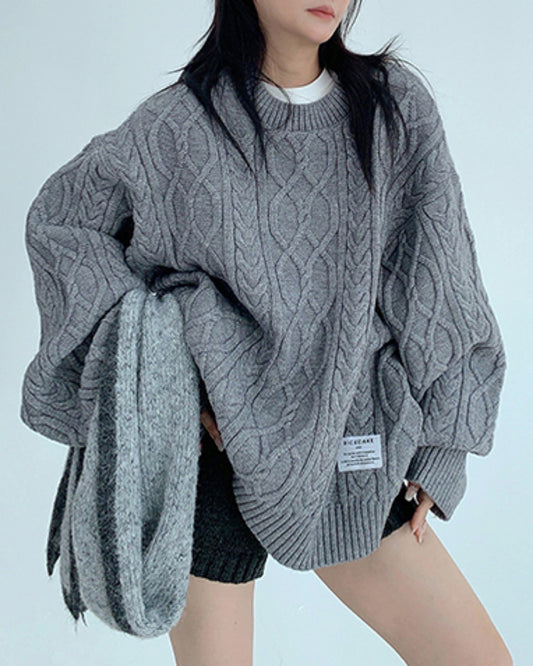 ローゲージヘビーウエイトニット SL776