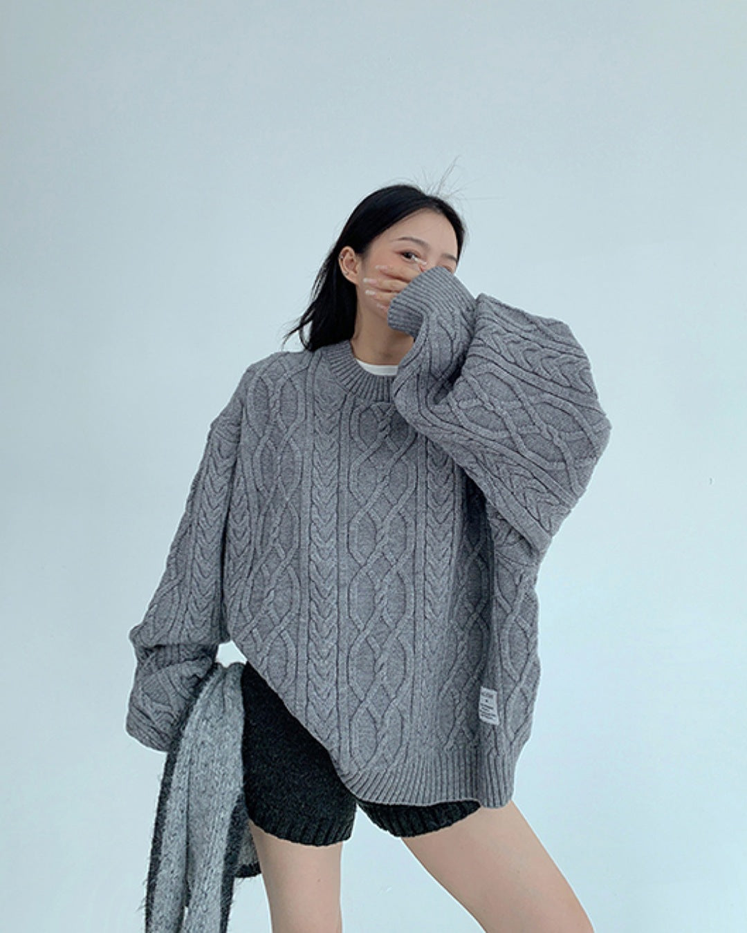 ローゲージヘビーウエイトニット SL776