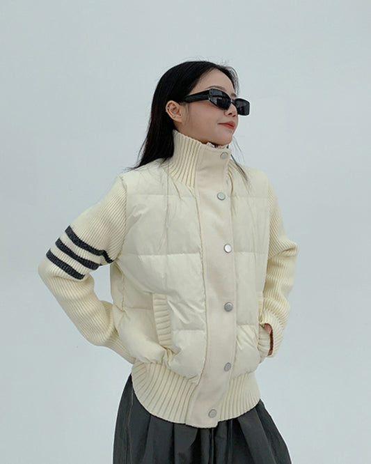 異素材ドッキングジャケット SL780