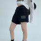 パッチタグニットショートパンツ SL783