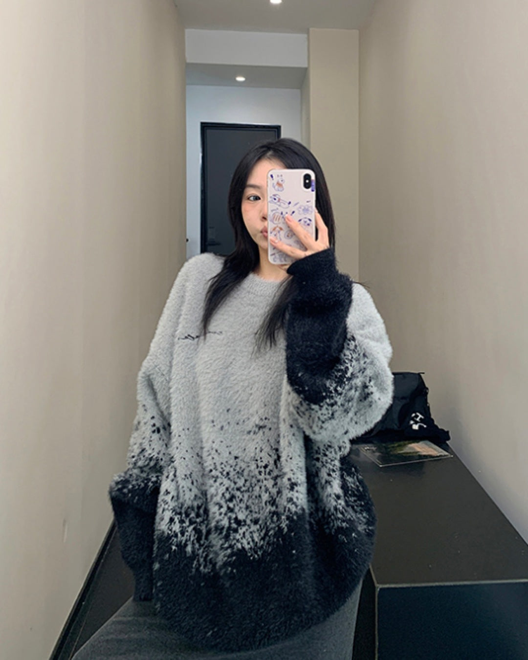 グラデーションニットプルオーバー SL788