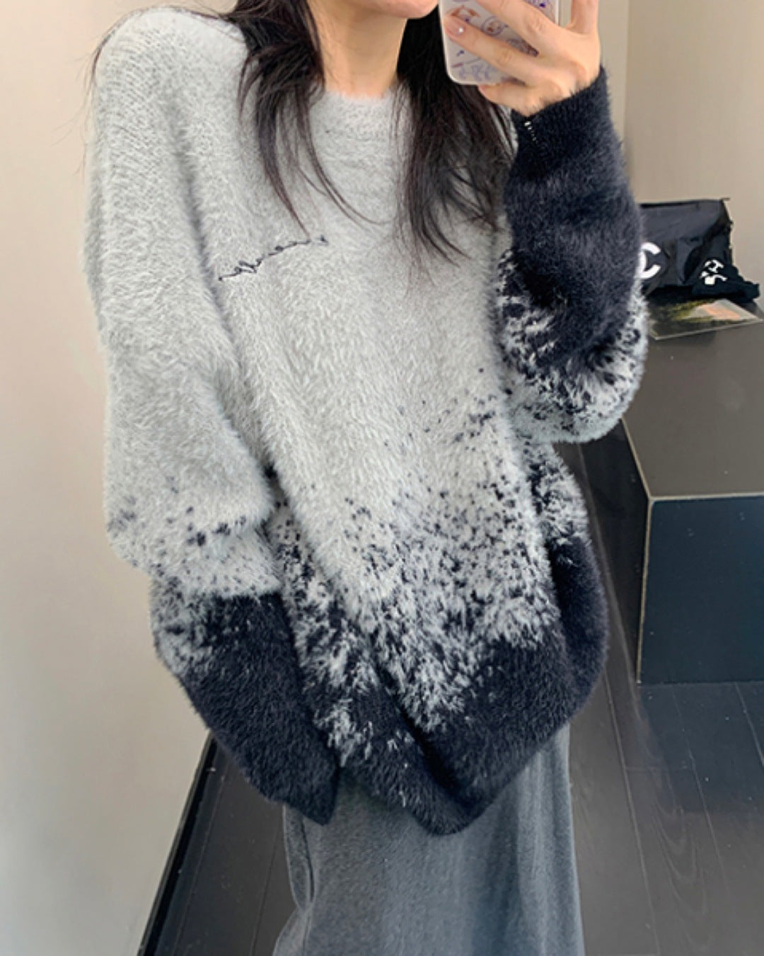 グラデーションニットプルオーバー SL788