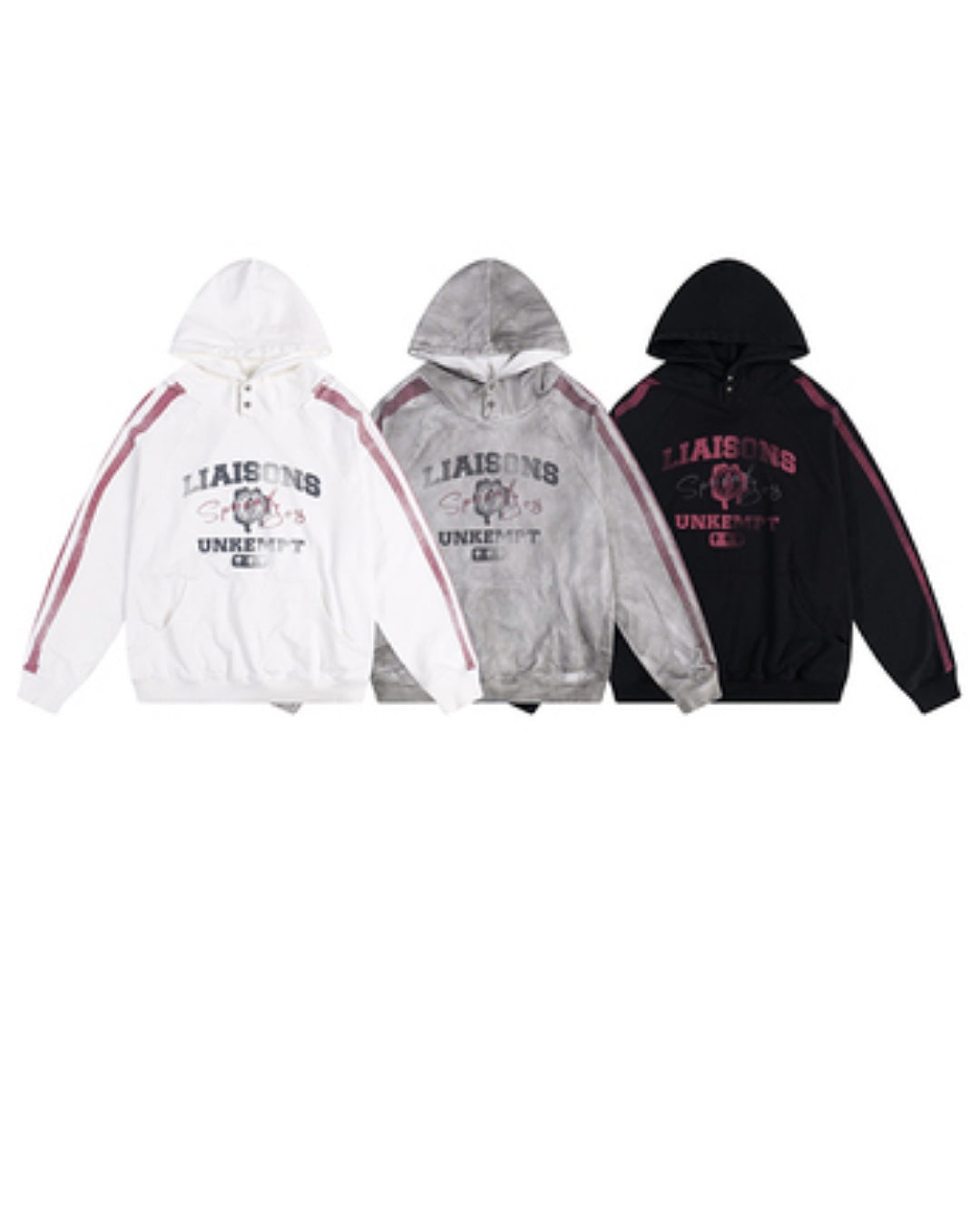 サイドラインエイジング加工フーディ SL789