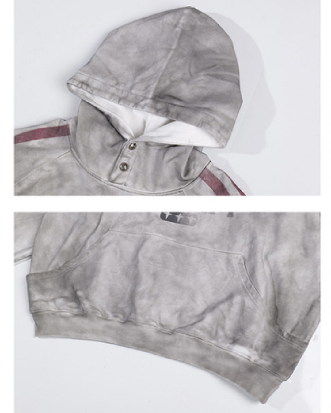 サイドラインエイジング加工フーディ SL789