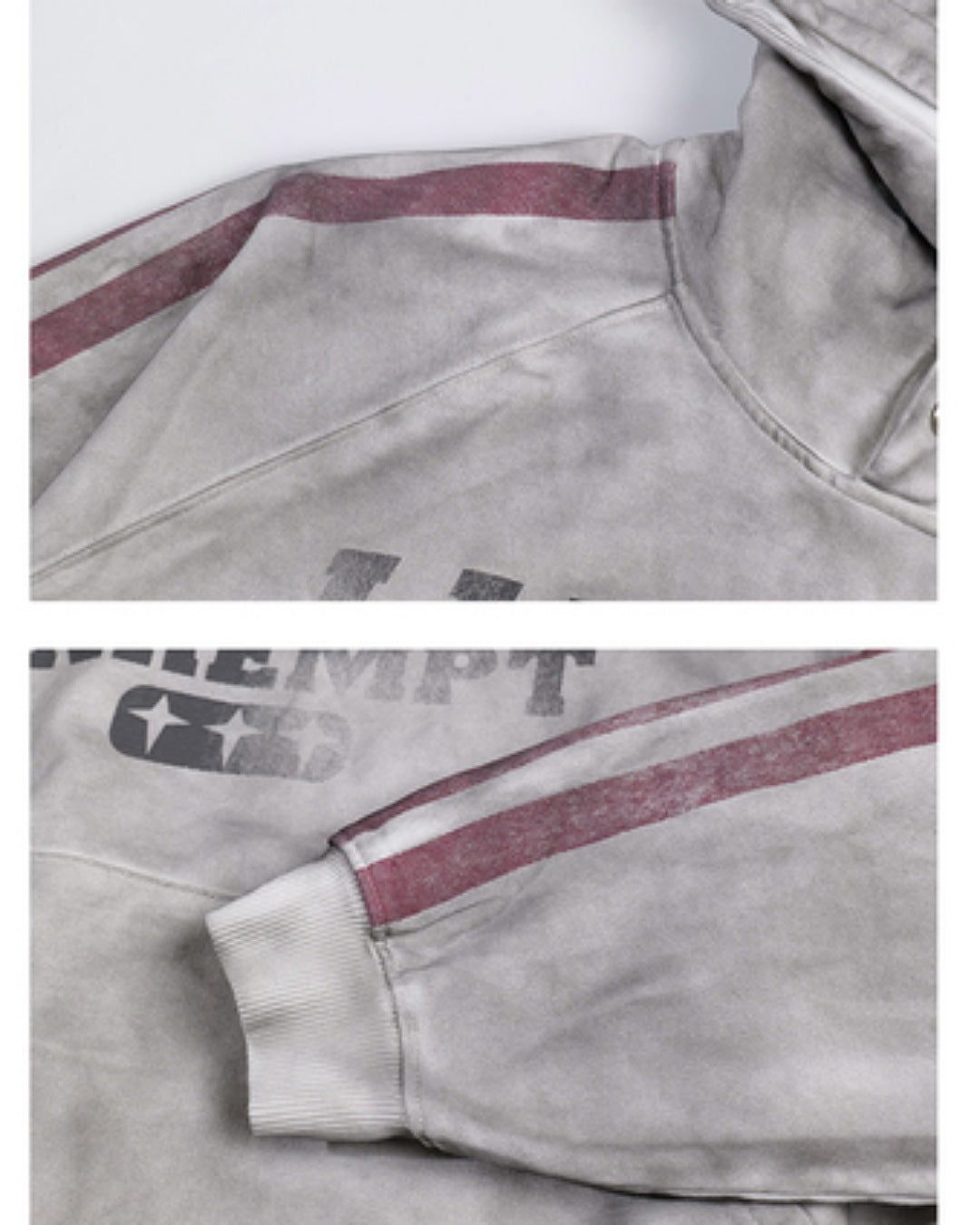 サイドラインエイジング加工フーディ SL789