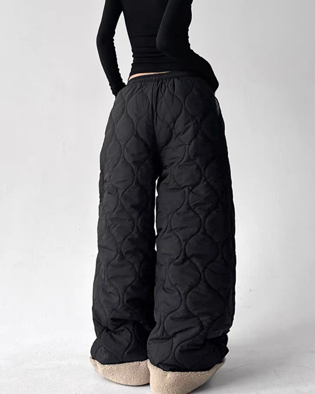 キルティングボアパンツ SL823