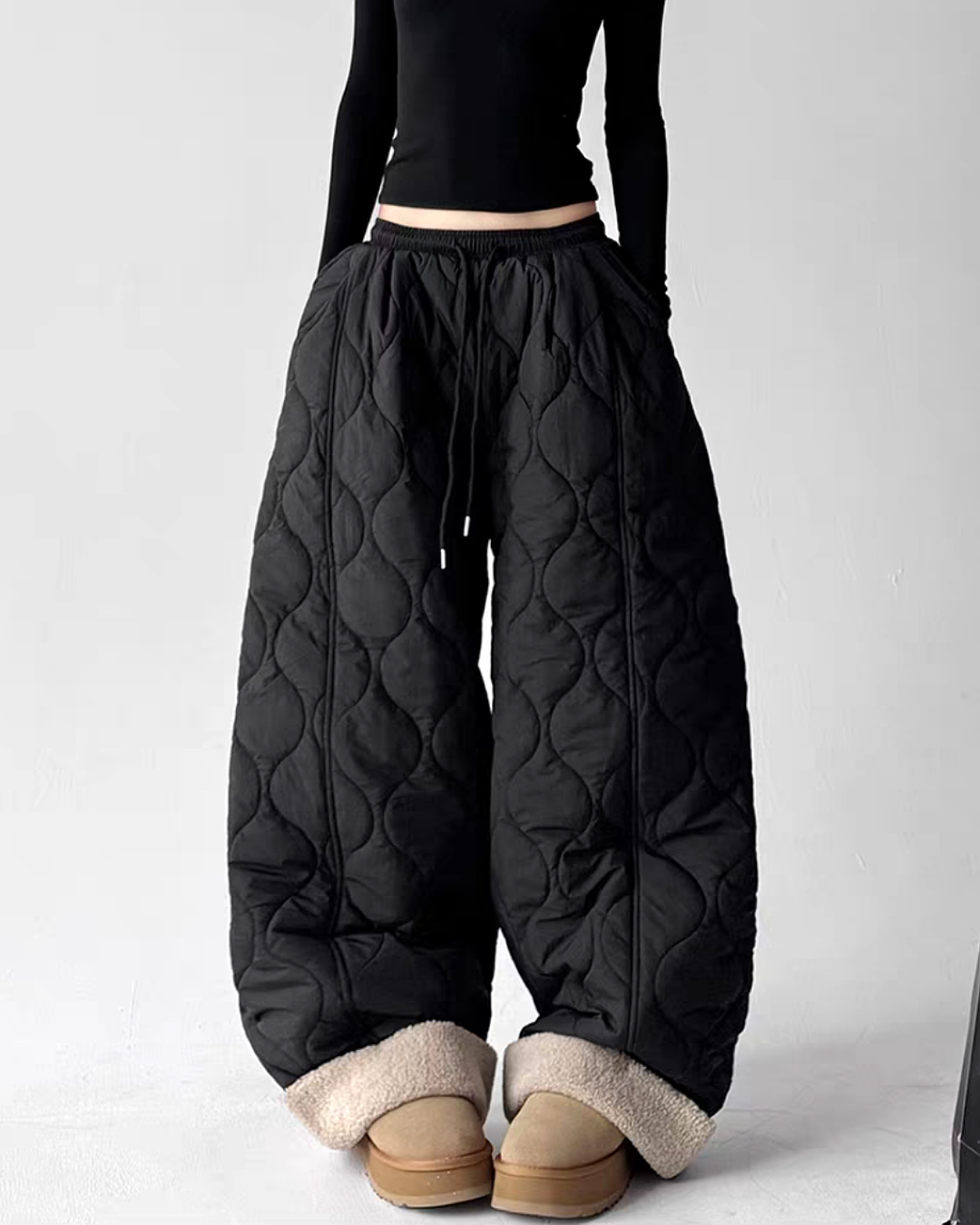 キルティングボアパンツ SL823