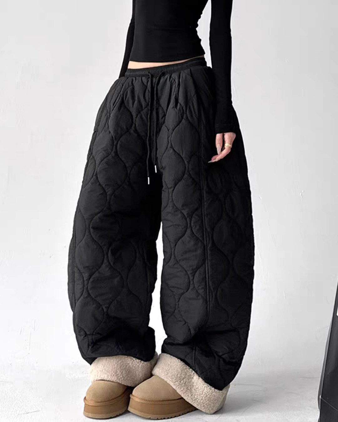 キルティングボアパンツ SL823