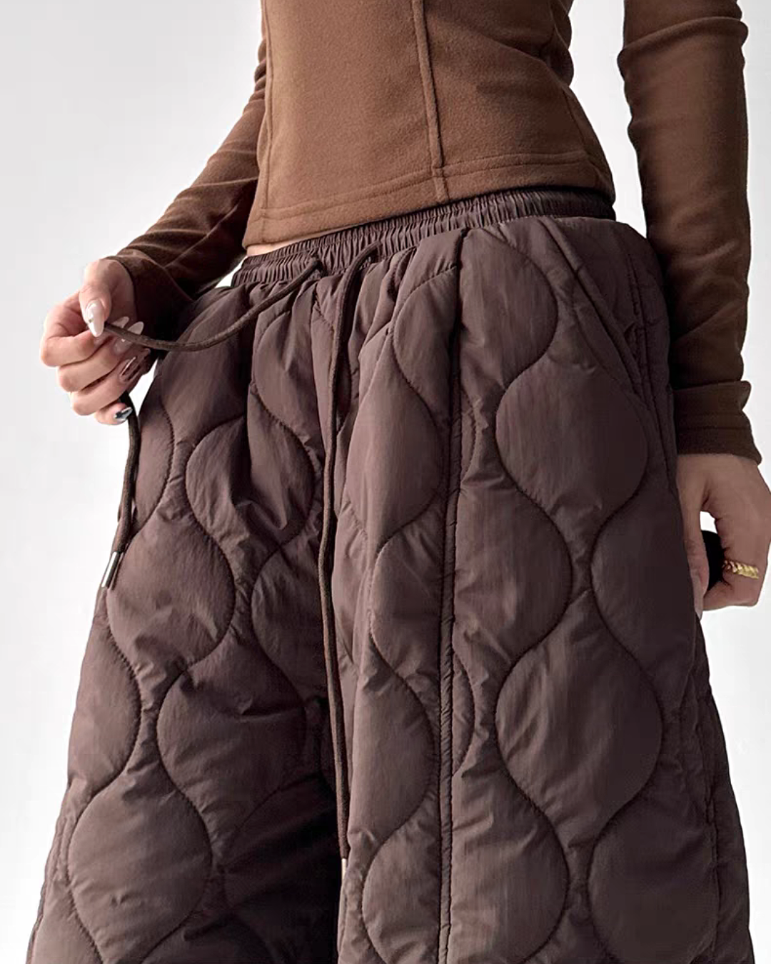 キルティングボアパンツ SL823