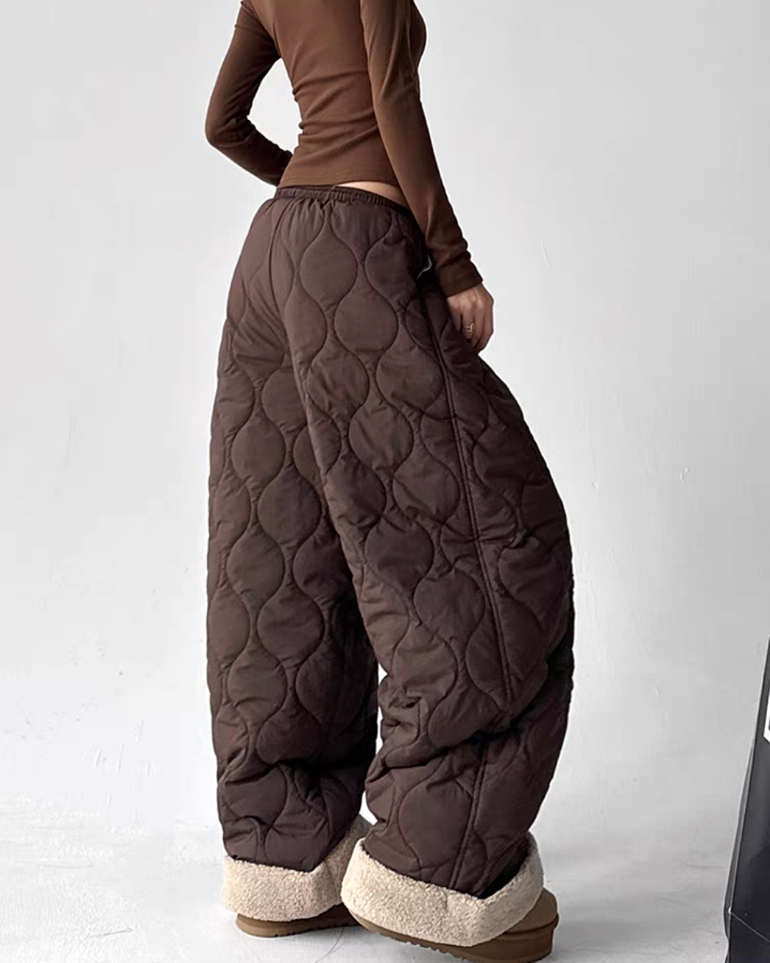 キルティングボアパンツ SL823