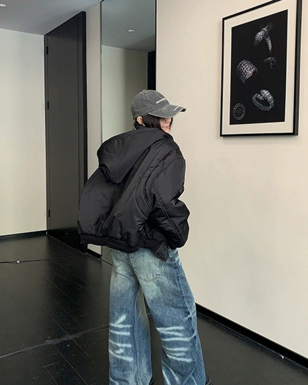 ダブルジップブルゾン SL827