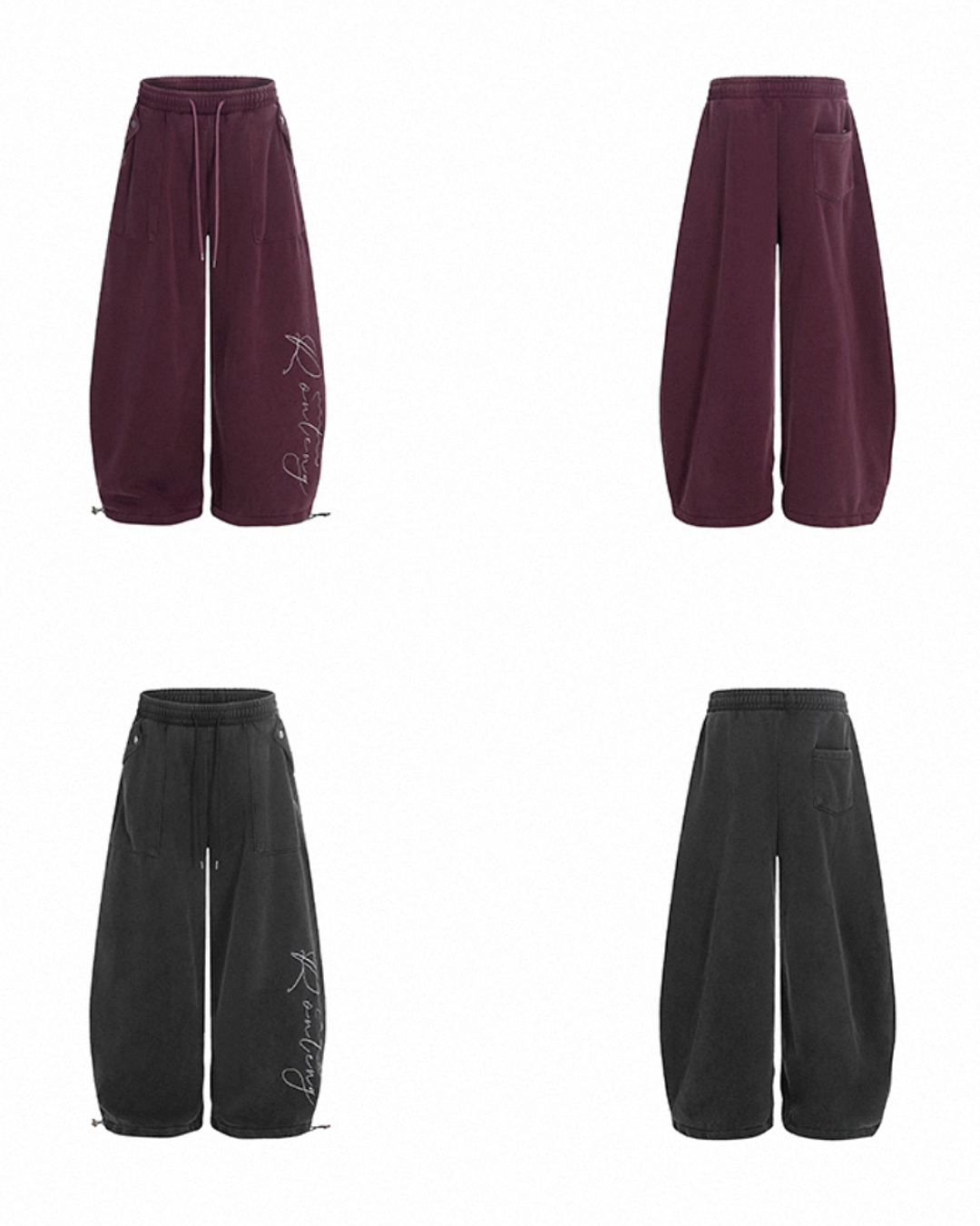 エンブロイダリーデザインイージーパンツ SL829