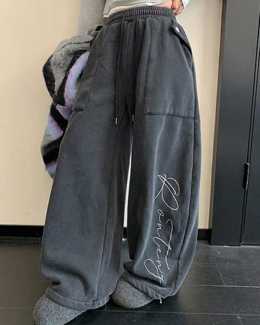 エンブロイダリーデザインイージーパンツ SL829