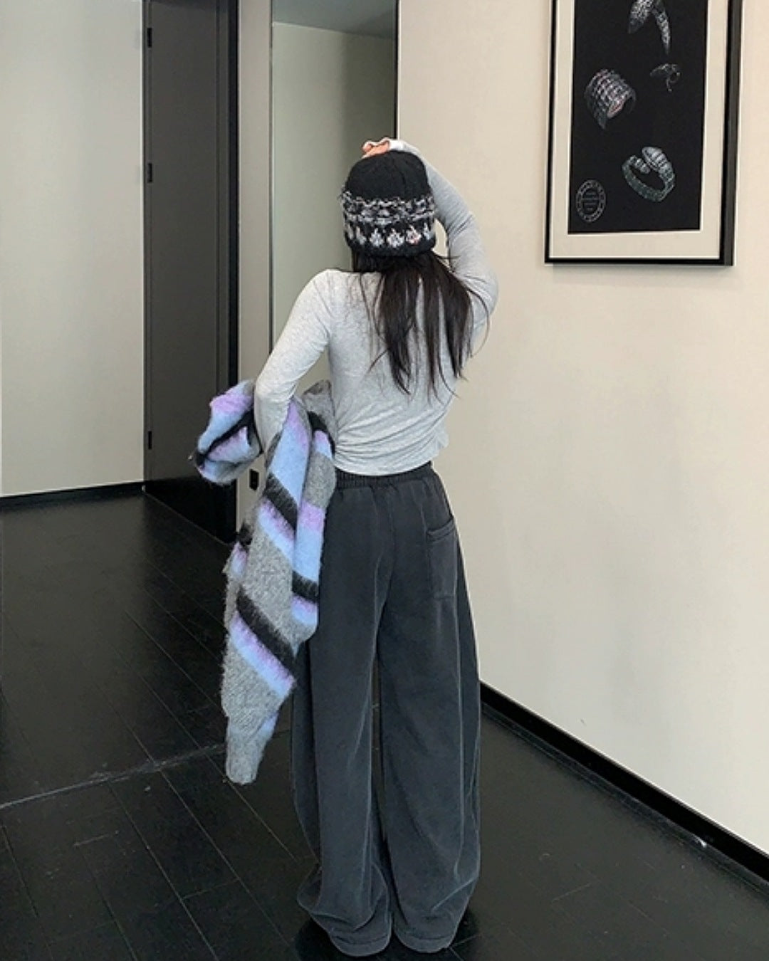 エンブロイダリーデザインイージーパンツ SL829