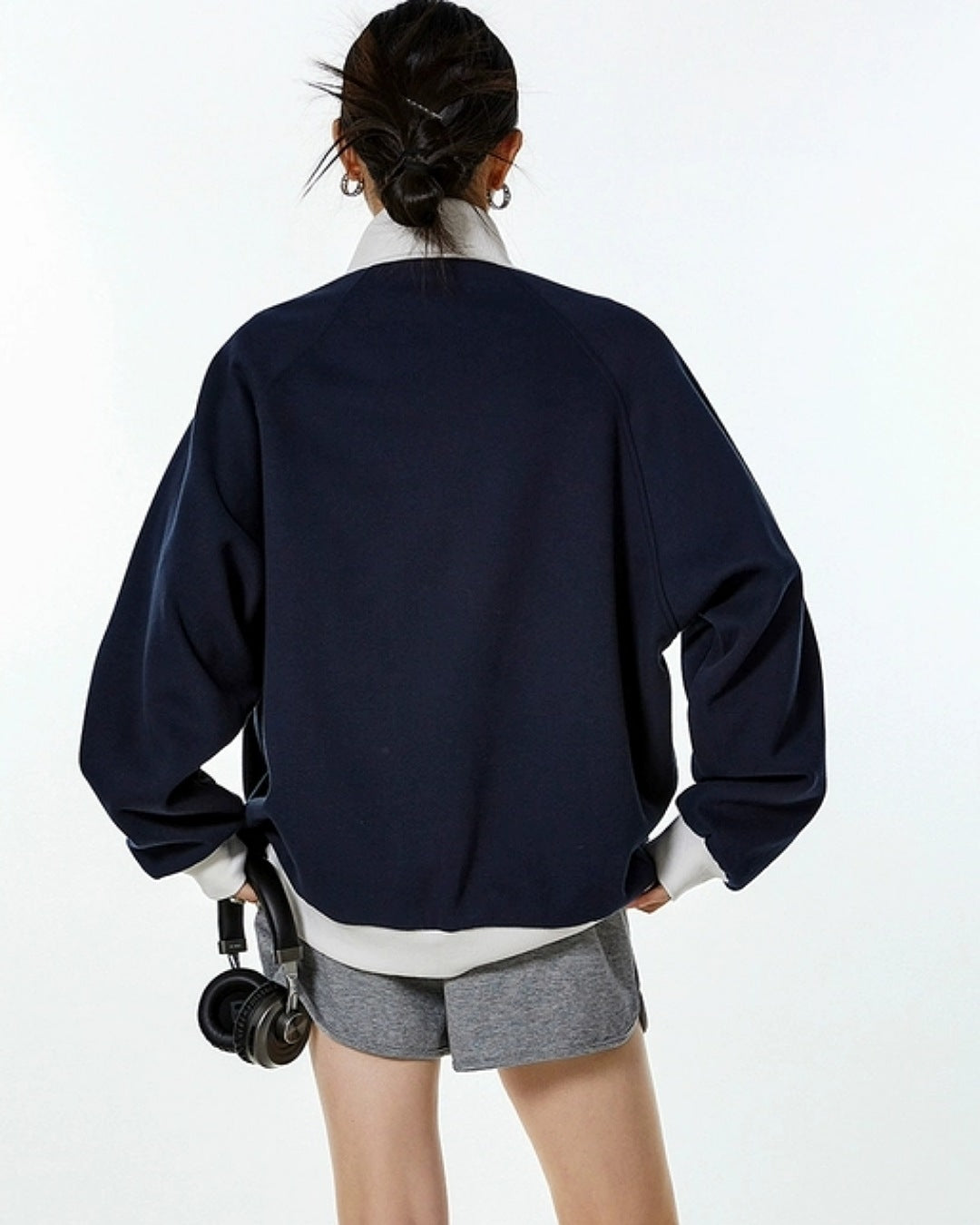 LINEデザインジップアップジャケット SL830