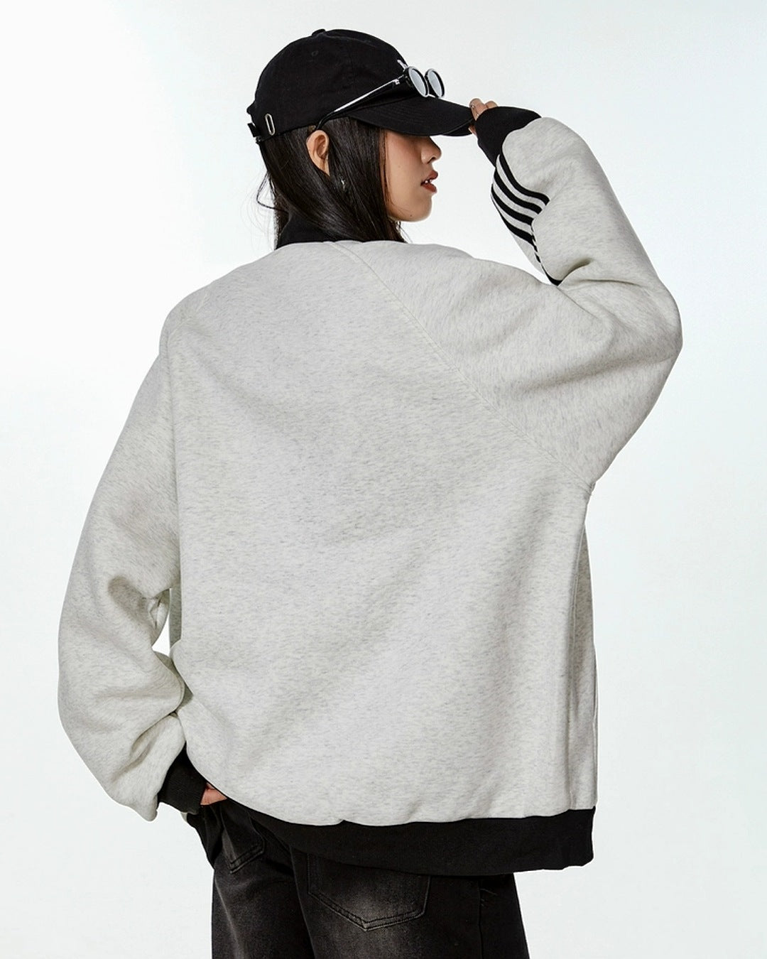 LINEデザインジップアップジャケット SL830