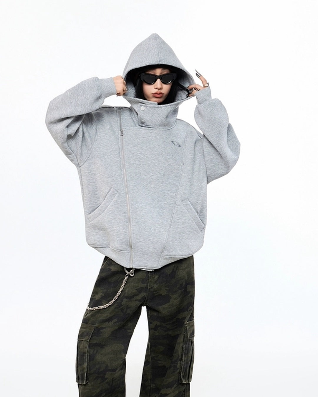 ダイアゴナルジッパージャケット SL844